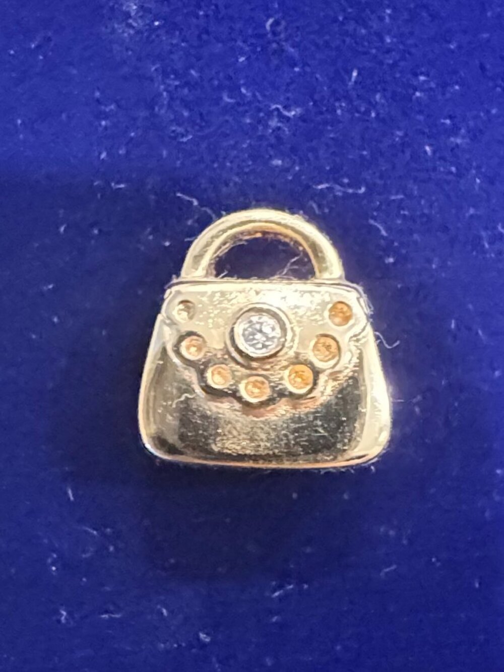 Pandora 14K Yellow Gold Purse Charm